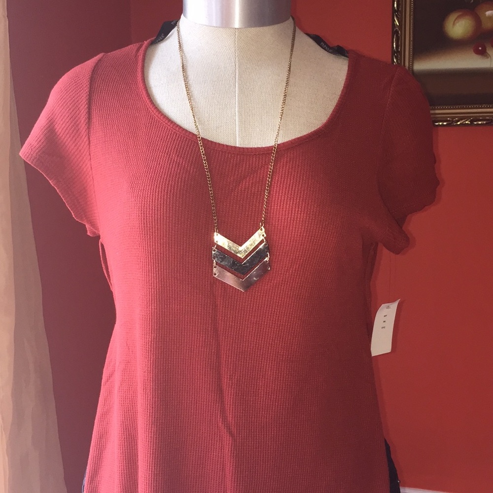Red Orange Papaya Shirt